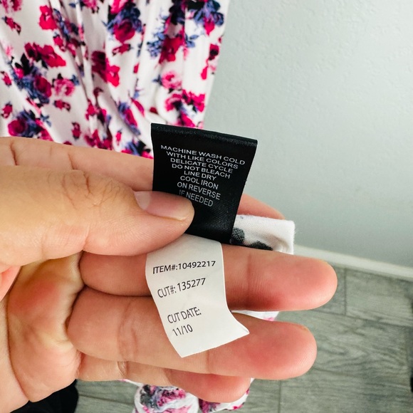 TORRID White Floral Ruffle Challis High Low Maxi Dress - Picture 7 of 11